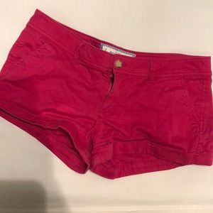 Abercrombie & Fitch pink shorts